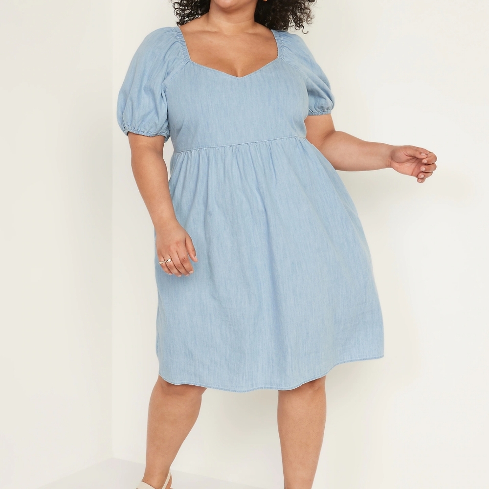 2X Old Navy denim dress
